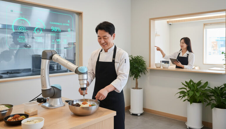 2026 주방 자동화 위생 설비 지원금을 활용한 스마트 주방 전경